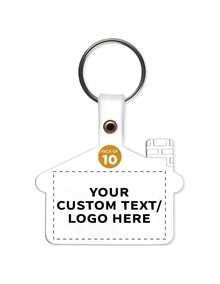 Set de 10 Llaveros Suaves Personalizados Casa Descuento Promos Set de 10 Llaveros Suaves Personalizados Casa Descuento Promos