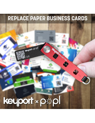 Tarjeta Digital ME Key 2.0 Keyport - NFC y QR para Networking