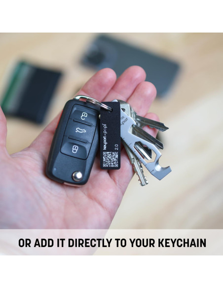 Tarjeta Digital ME Key 2.0 Keyport - NFC y QR para Networking Tarjeta Digital ME Key 2.0 Keyport - NFC y QR para Networking