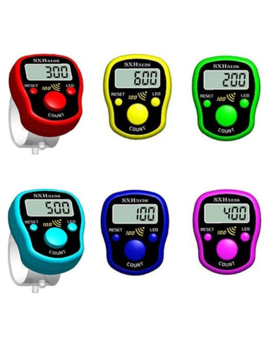 Contador Digital de Puntadas Froiny con Luz LED - Mini