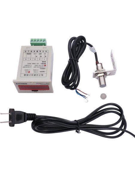 Contador Digital LED TWTADE 0-999999 con Sensor Hall 10mm Contador Digital LED TWTADE 0-999999 con Sensor Hall 10mm