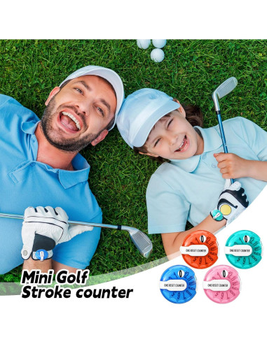 8 Contadores de Puntuación de Golf Simgoing Coloridos