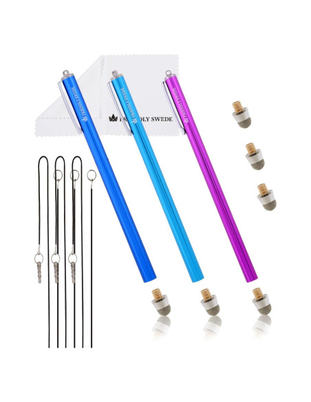 Lápiz Estilográfico Extra Largo El Amigable Sueco - 3 Pzs Lápiz Estilográfico Extra Largo El Amigable Sueco - 3 Pzs