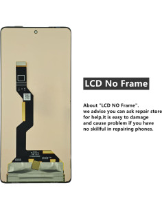 Reemplazo Pantalla LCD Negra para Motorola G Stylus 5G 2024 2