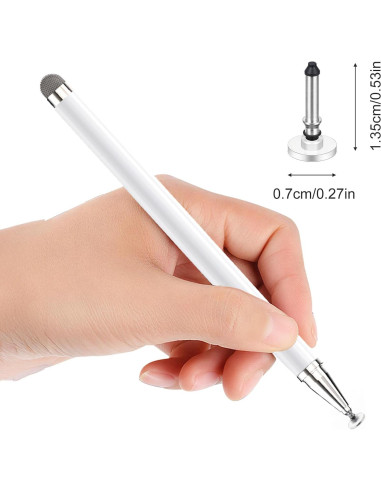 24 Puntas de Reemplazo para Stylus HaiFafafaing - Silicona y Aluminio