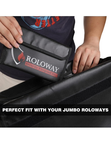 Bolsa a Prueba de Fuego ROLOWAY 20 x 13 cm Resistente Agua
