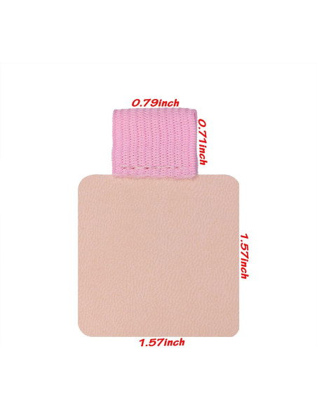 Soportes para Bolígrafos Mini Skater 3 Pcs Rosa Cuero PU