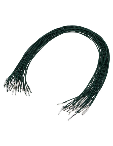 Cuerdas Elásticas con Extremos de Metal ONLYKXY 37cm 30pcs Cuerdas Elásticas con Extremos de Metal ONLYKXY 37cm 30pcs