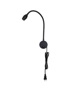 Lámpara de Lectura LED 3W Ageselighting Negro 2 Pcs 2