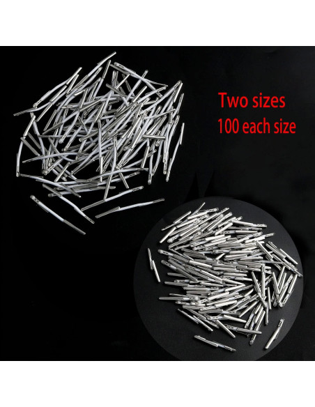 Cuerda Elástica Blanca 200PCS 25mm y 45mm con Puntas Metálicas Cuerda Elástica Blanca 200PCS 25mm y 45mm con Puntas Metálicas