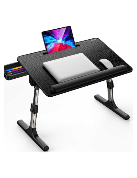 Mesa para Portátil Besign LT07 Extra Grande Ajustable Negro Mesa para Portátil Besign LT07 Extra Grande Ajustable Negro