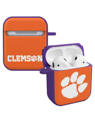 Funda Affinity Clemson Tigers HDX para AirPods Gen 1 y 2