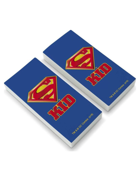 Set de 2 Borradores Superman Graphics and More 6.4x3.1cm Set de 2 Borradores Superman Graphics and More 6.4x3.1cm