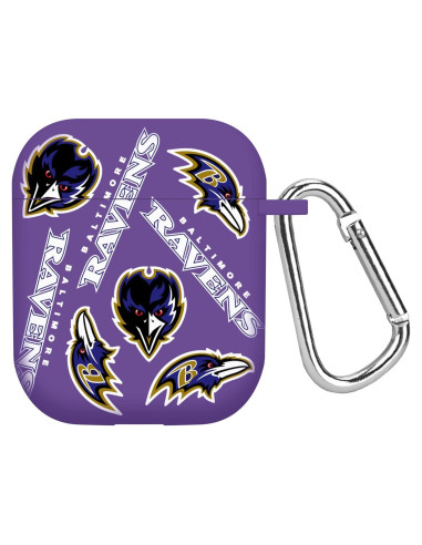 Funda Game Time NFL Baltimore Ravens para AirPods Gen 1 y 2