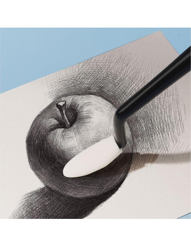 Kit de Dibujo Artístico Haojiaho - 44 Piezas, Borradores y Mezcladores