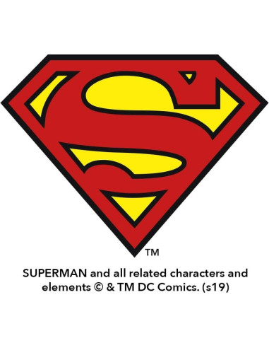 Set de 2 Borradores Superman Logo - Graphics and More
