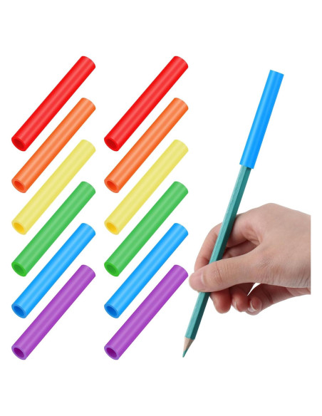 Toppers de Lápiz Masticables Tinlade 24 Pcs Silicona 6.6 cm Toppers de Lápiz Masticables Tinlade 24 Pcs Silicona 6.6 cm
