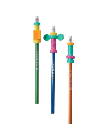 MindWare Pencil Pushers - Accesorios Antiestrés para Lápices MindWare Pencil Pushers - Accesorios Antiestrés para Lápices