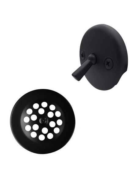 Kit de Drenaje de Baño Westbrass R92-62, Negro Mate, 1 Paquete Kit de Drenaje de Baño Westbrass R92-62, Negro Mate, 1 Paquete
