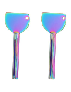 Juego de 2 Exprimidores de Pasta de Dientes Acero Inoxidable