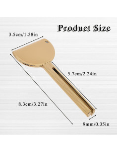 Exprimidor de Tubos de Acero Inoxidable Thinp 2 Piezas 2