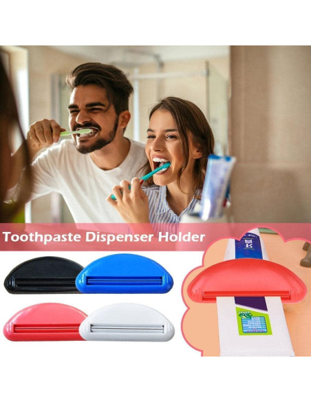 Exprimidor de Tubo de Pasta de Dientes Pxiryanlow Blanco Exprimidor de Tubo de Pasta de Dientes Pxiryanlow Blanco