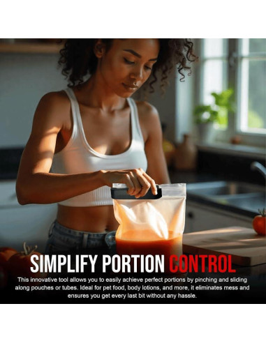 Exprimidor de Tubo Engenuit 44202 - Herramienta Lavable para Lociones y Comida