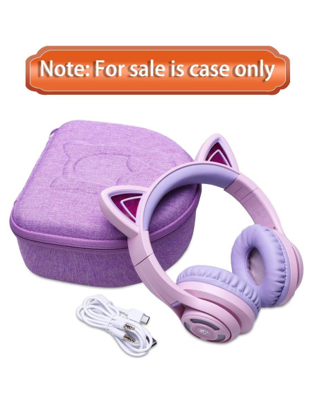Funda Dura LTGEM para Auriculares iClever y Riwbox, Azul Funda Dura LTGEM para Auriculares iClever y Riwbox, Azul