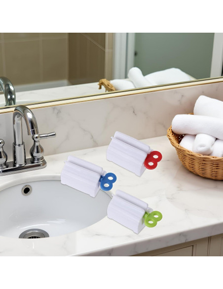 Exprimidor Automático de Pasta de Dientes ZhangyiHot 3 Pcs