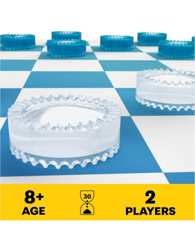 Juego de Ajedrez y Damas Pack & Go Spin Master 11.4x17.5cm