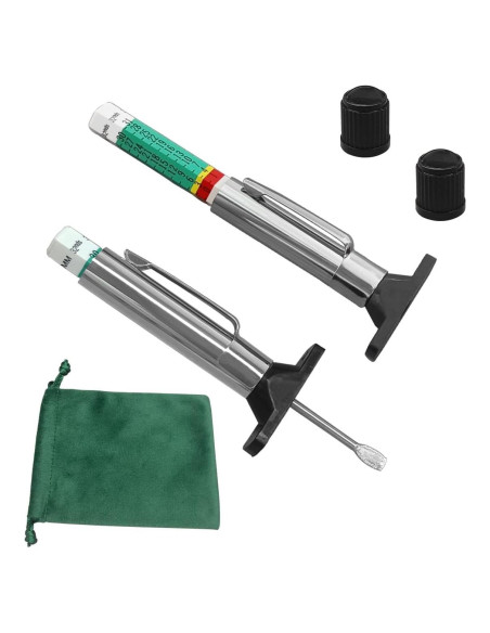 Medidor de Profundidad de Banda de Rodadura LHDOS 2PCS Medidor de Profundidad de Banda de Rodadura LHDOS 2PCS