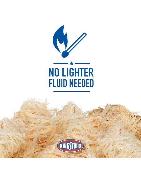 Encendedores Rápidos Kingsford - Madera Dura Natural - 32 Rollos Encendedores Rápidos Kingsford - Madera Dura Natural - 32 Rollos