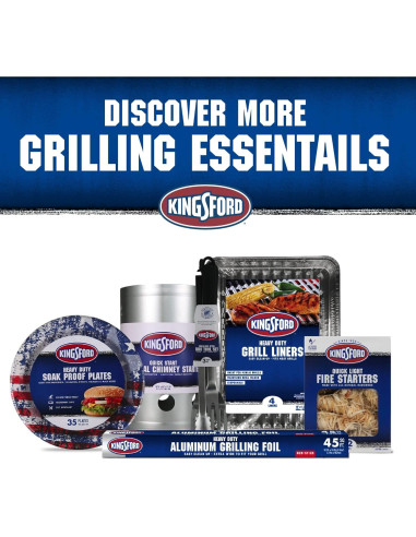 Encendedores Rápidos Kingsford - Madera Dura Natural - 32 Rollos