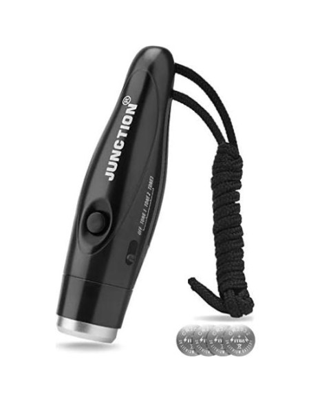 Silbato Electrónico UNIWA Ajustable 3 Sonidos 120dB Negro Silbato Electrónico UNIWA Ajustable 3 Sonidos 120dB Negro