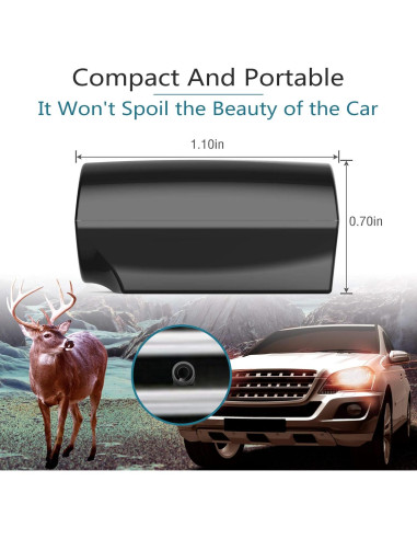 Silbato de Advertencia para Ciervos Elook - Paquete de 4