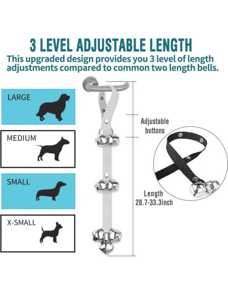 Timbres para Perros BLUETREE Ajustables 72.9-84.6 cm Timbres para Perros BLUETREE Ajustables 72.9-84.6 cm