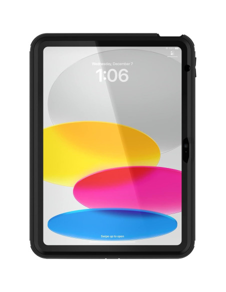 Funda OtterBox Defender para iPad 10 Gen - Negro, Robusta Funda OtterBox Defender para iPad 10 Gen - Negro, Robusta