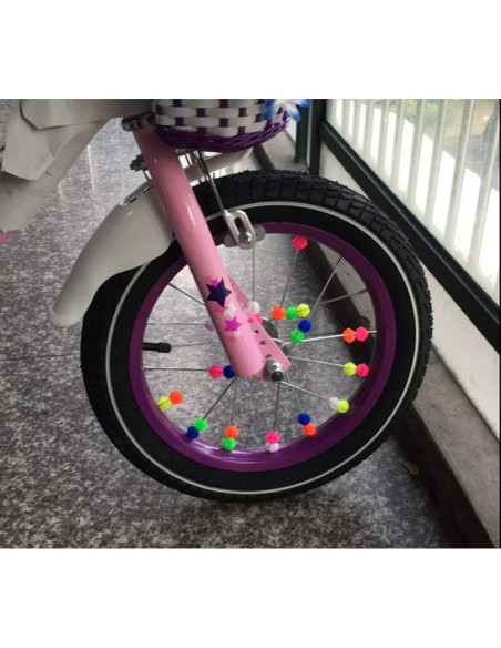 Clips de Espejo de Rueda de Bicicleta Luzen 180 Pcs Multicolor Clips de Espejo de Rueda de Bicicleta Luzen 180 Pcs Multicolor
