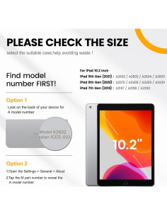 Funda Timecity para iPad 10.2" 7/8/9 Gen - Resistente 2
