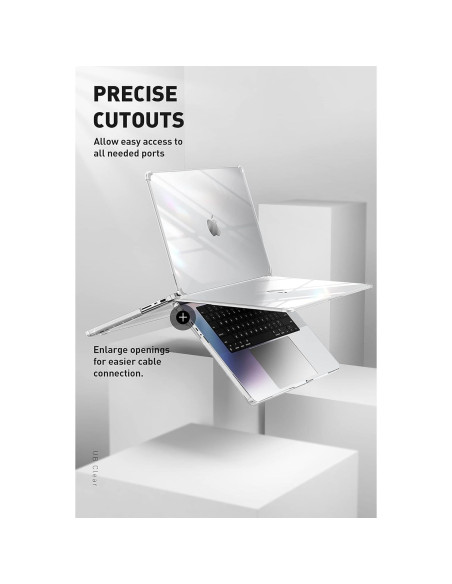 Funda SUPCASE para MacBook Pro 16" 2021-2024 Transparente Funda SUPCASE para MacBook Pro 16" 2021-2024 Transparente