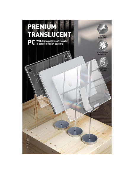 Funda SUPCASE para MacBook Pro 16" 2021-2024 Transparente Funda SUPCASE para MacBook Pro 16" 2021-2024 Transparente