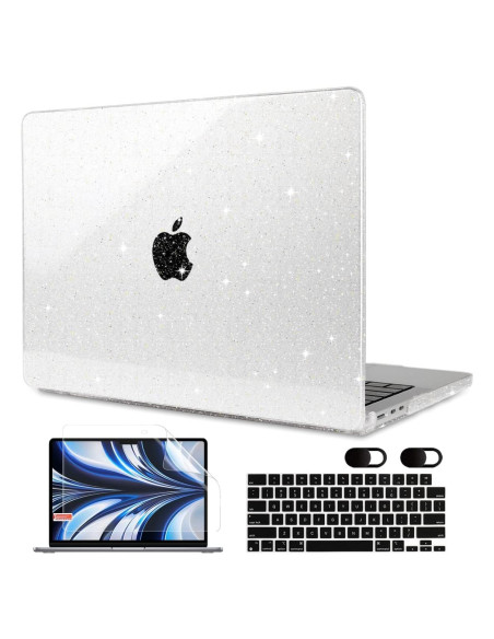 Funda Dura MEEgoodo para MacBook Air 13.6" M4/M3/M2 Funda Dura MEEgoodo para MacBook Air 13.6" M4/M3/M2