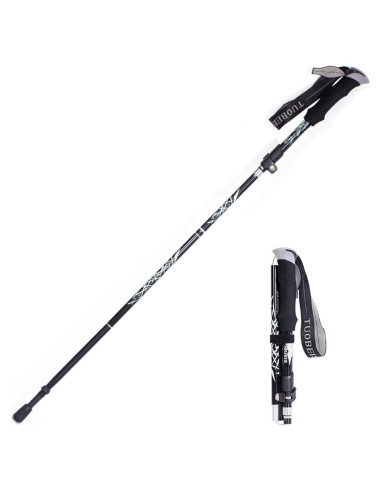 Bastones de Senderismo Plegables DOXISHRUKY Ajustables 130cm