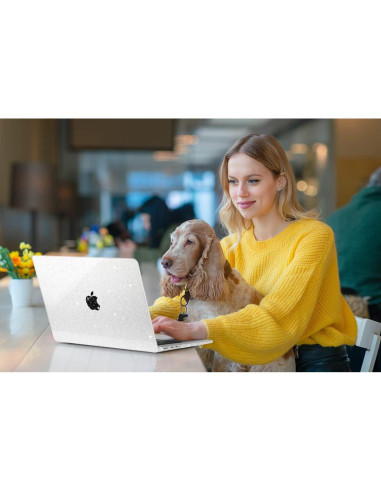 Funda Dura MEEgoodo para MacBook Air 13.6" M4/M3/M2