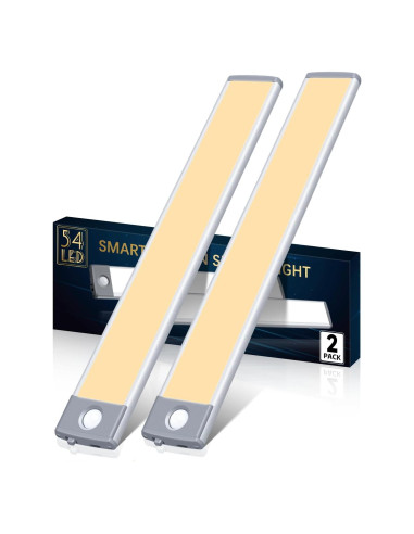 Iluminación LED Bajo Gabinete PRIORARE 54 LEDs Sensor Movimiento