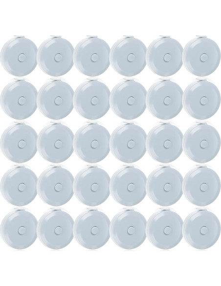 30 Cintas Métricas Retráctiles Tobeelec 1.5m para Costura 30 Cintas Métricas Retráctiles Tobeelec 1.5m para Costura