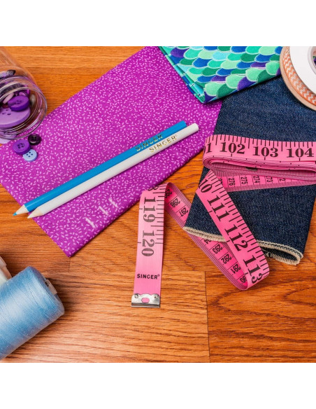 Kit de Medir y Marcar SINGER con Cinta Métrica y Lápices Kit de Medir y Marcar SINGER con Cinta Métrica y Lápices