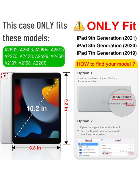 Funda Rotativa Fintie para iPad 10.2" 2021/2020/2019 - Púrpura Funda Rotativa Fintie para iPad 10.2" 2021/2020/2019 - Púrpura