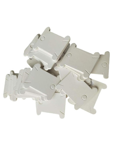 Bobinas de Hilo de Cartón DYNWAVE 200 Piezas 38x35mm