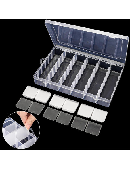 Organizador de Almacenamiento Tosnail 3 Paquetes 36 Compartimentos Organizador de Almacenamiento Tosnail 3 Paquetes 36 Compartimentos